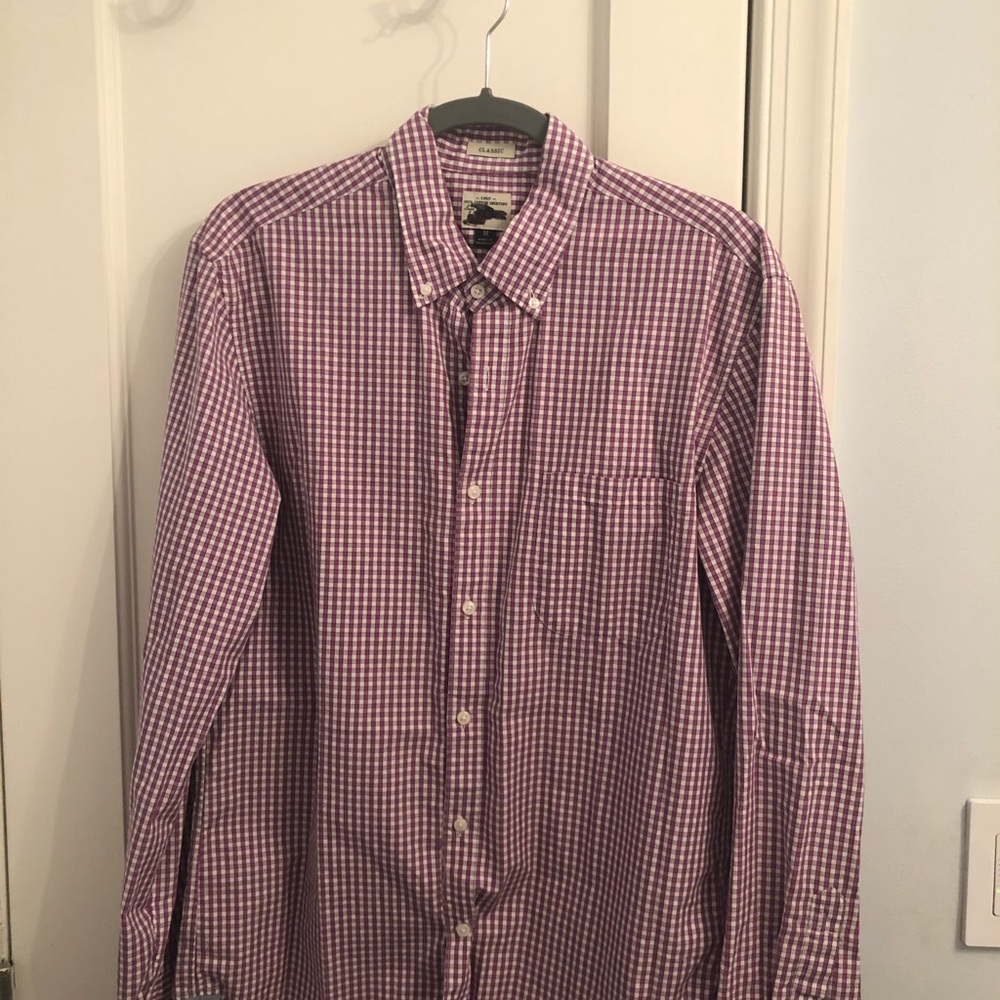 J. Crew Gingham Button Down
